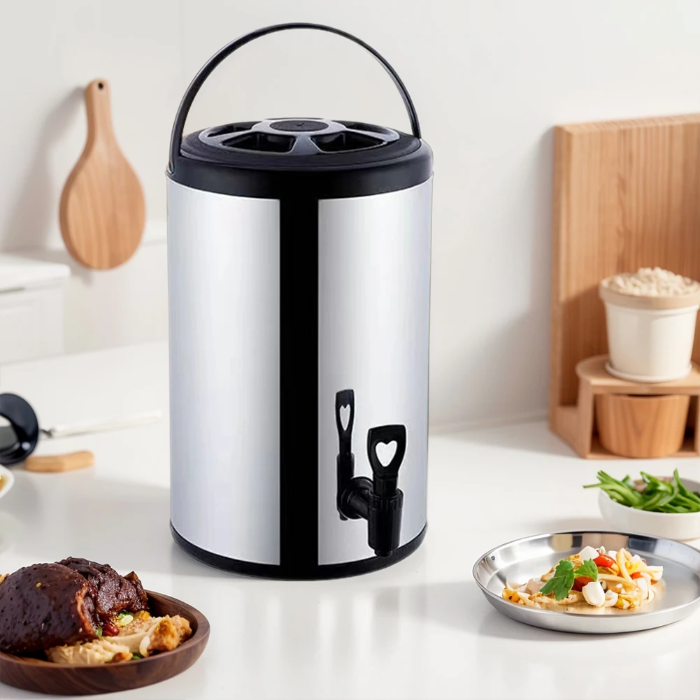 Dispenser Coffee And Tea - Двухслойный термос-контейнер из нержавеющей стали для