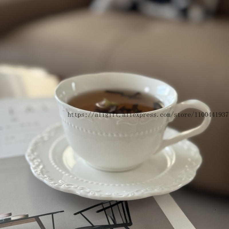 Coffee Tea And Sugar Set - Французская легкая роскошная кофейная чашка с