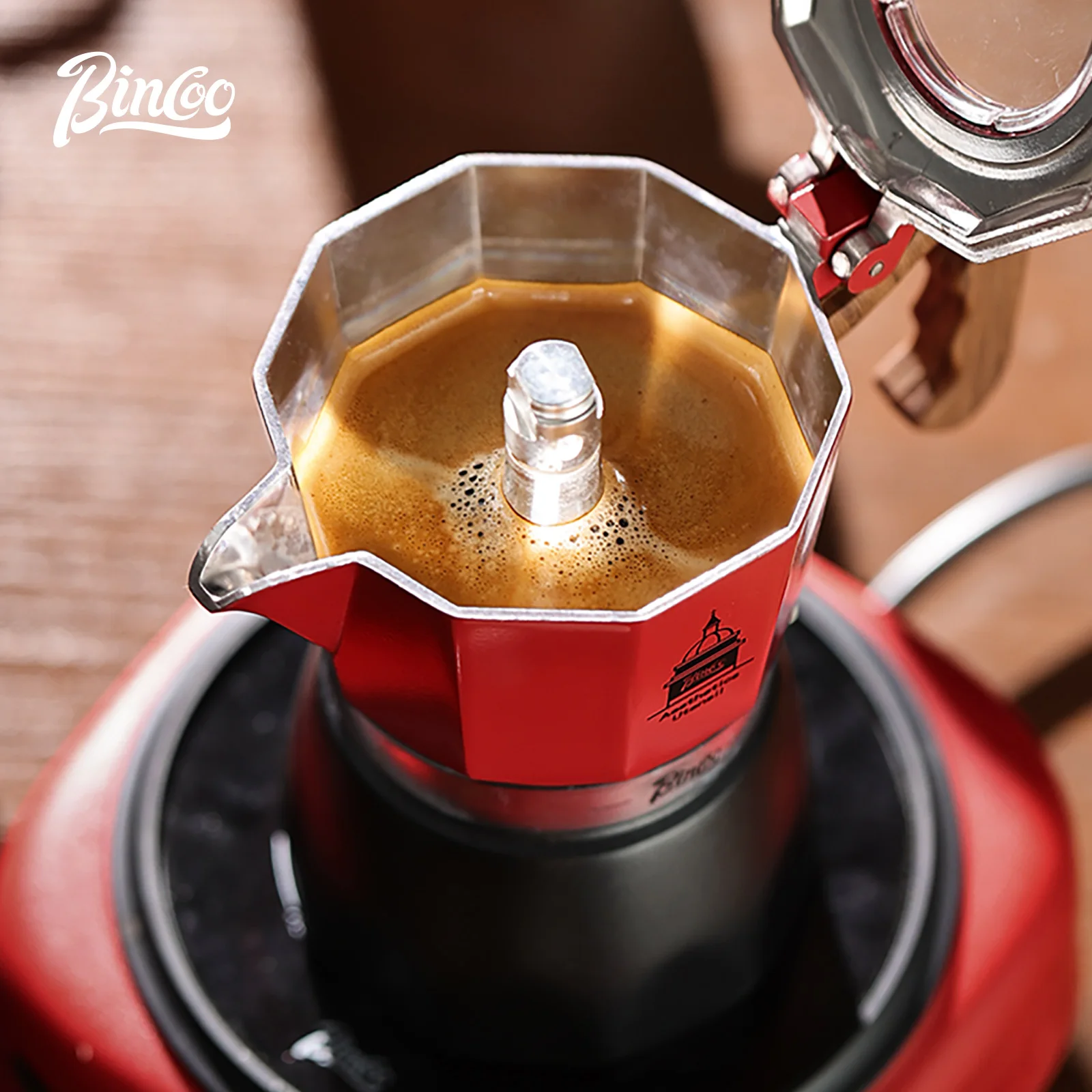 Bincoo двойной клапан кофе мок – обзор и цена Moka Pot Stove