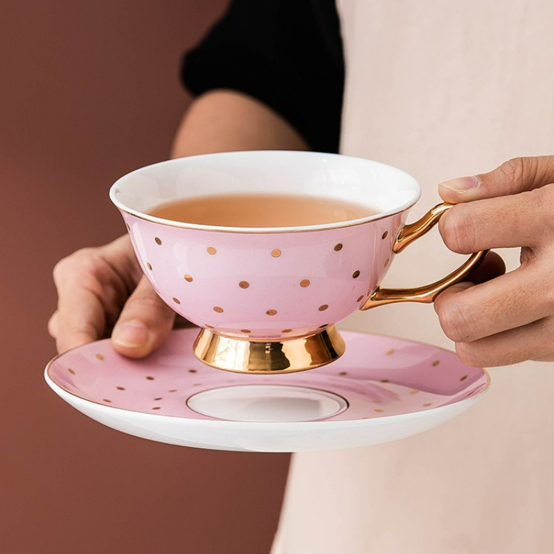 Керамические розовые кофейные  – обзор и цена Coffee Tea And Sugar Set