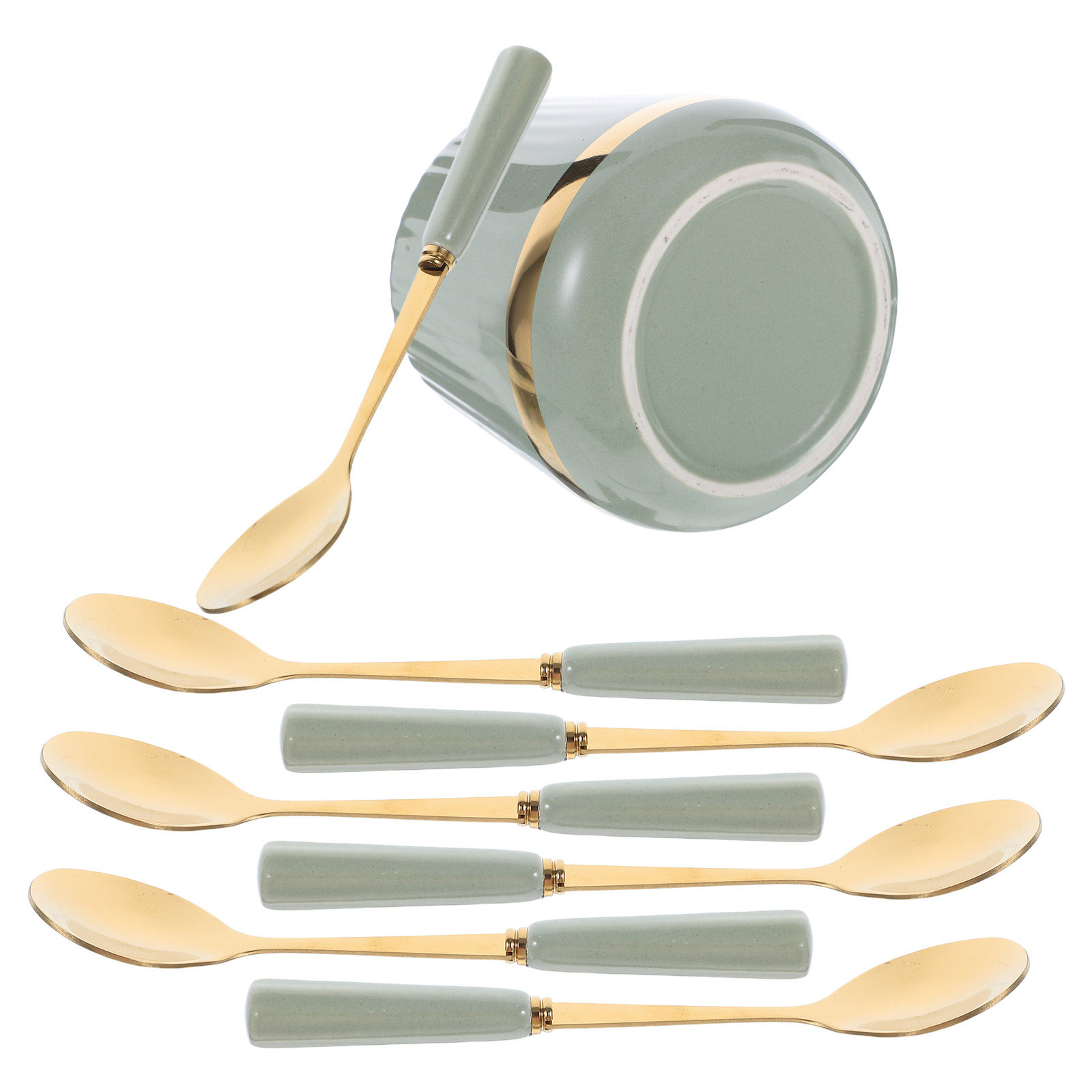 Набор из 7 кофейных ложек, мин – обзор и цена Coffee Tea And Sugar Set