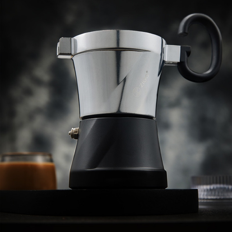 Кофеварка ZIGO Double Valve Mo – обзор и цена Moka Pot Stove