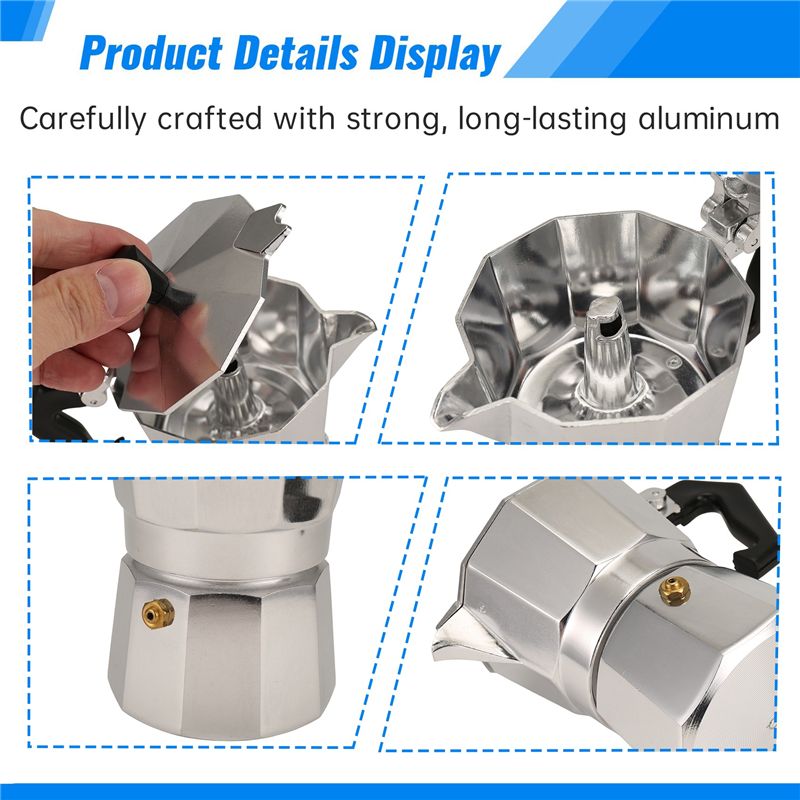 Кофеварка A92P Moka Pot: Италь – обзор и цена Moka Pot Stove
