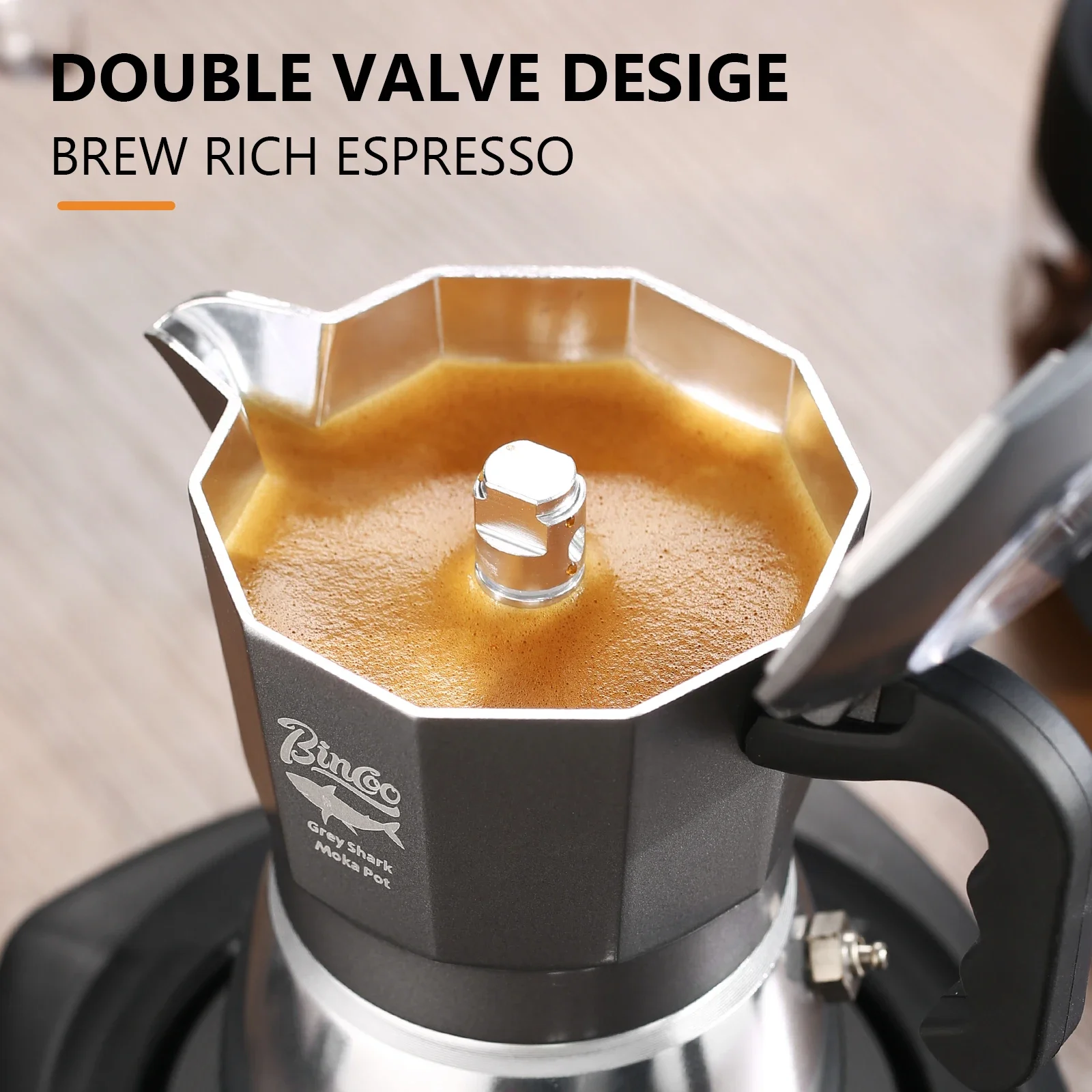 Кофеварка Bincoo Moka Pot на 2 – обзор и цена Moka Pot Stove
