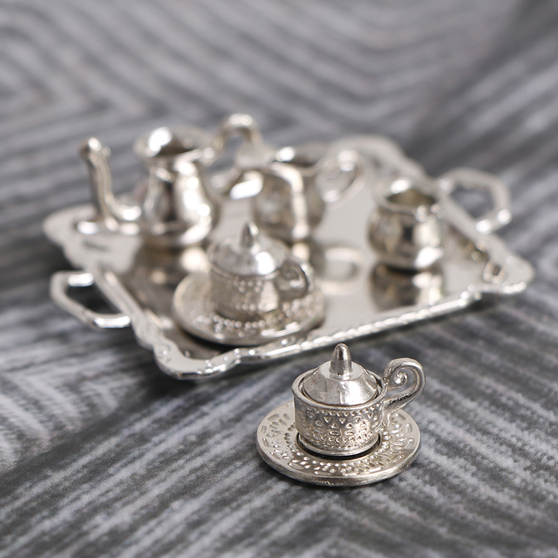 10 шт./компл. 1/12 кукольный д – обзор и цена Coffee Tea And Sugar Set