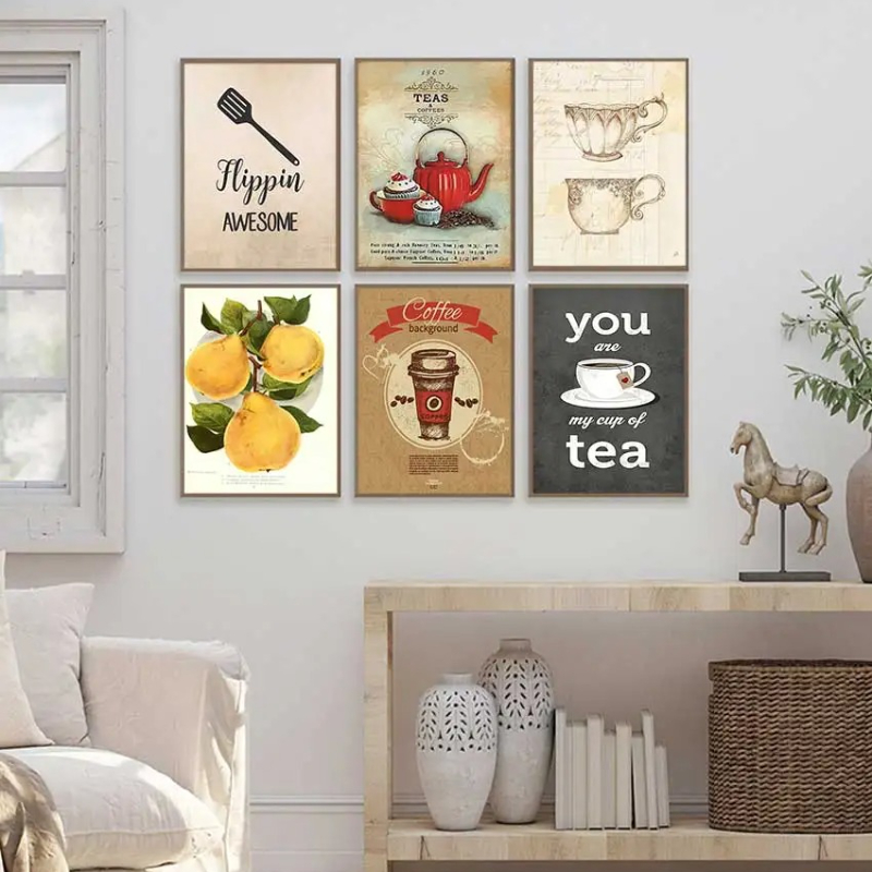Винтажные постеры и принты на  – обзор и цена Coffee Tea Pictures