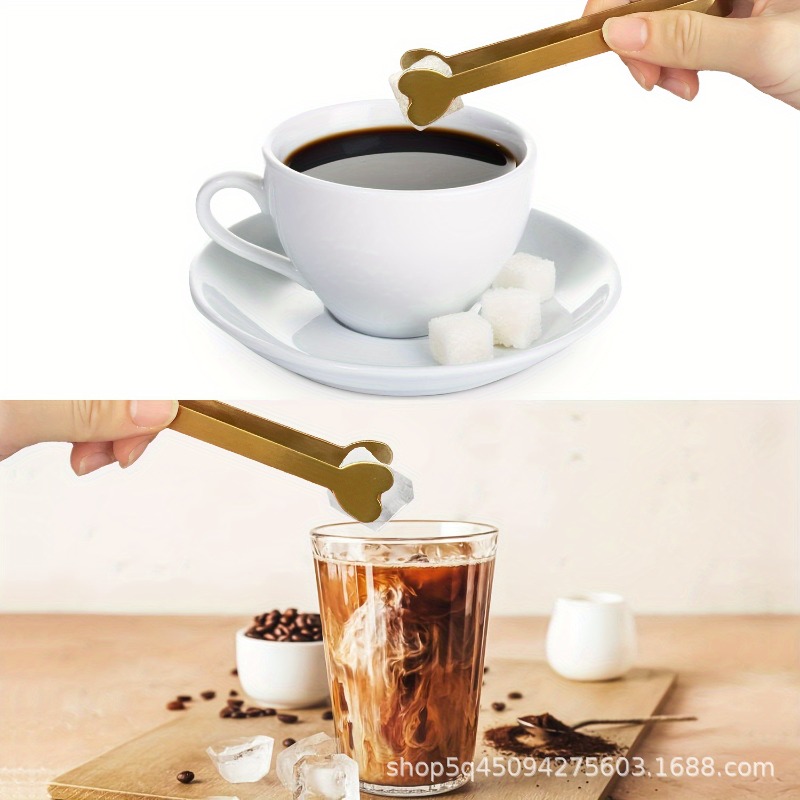 4/6 шт. мини-щипцы в форме сер – обзор и цена Coffee Tea And Sugar Set