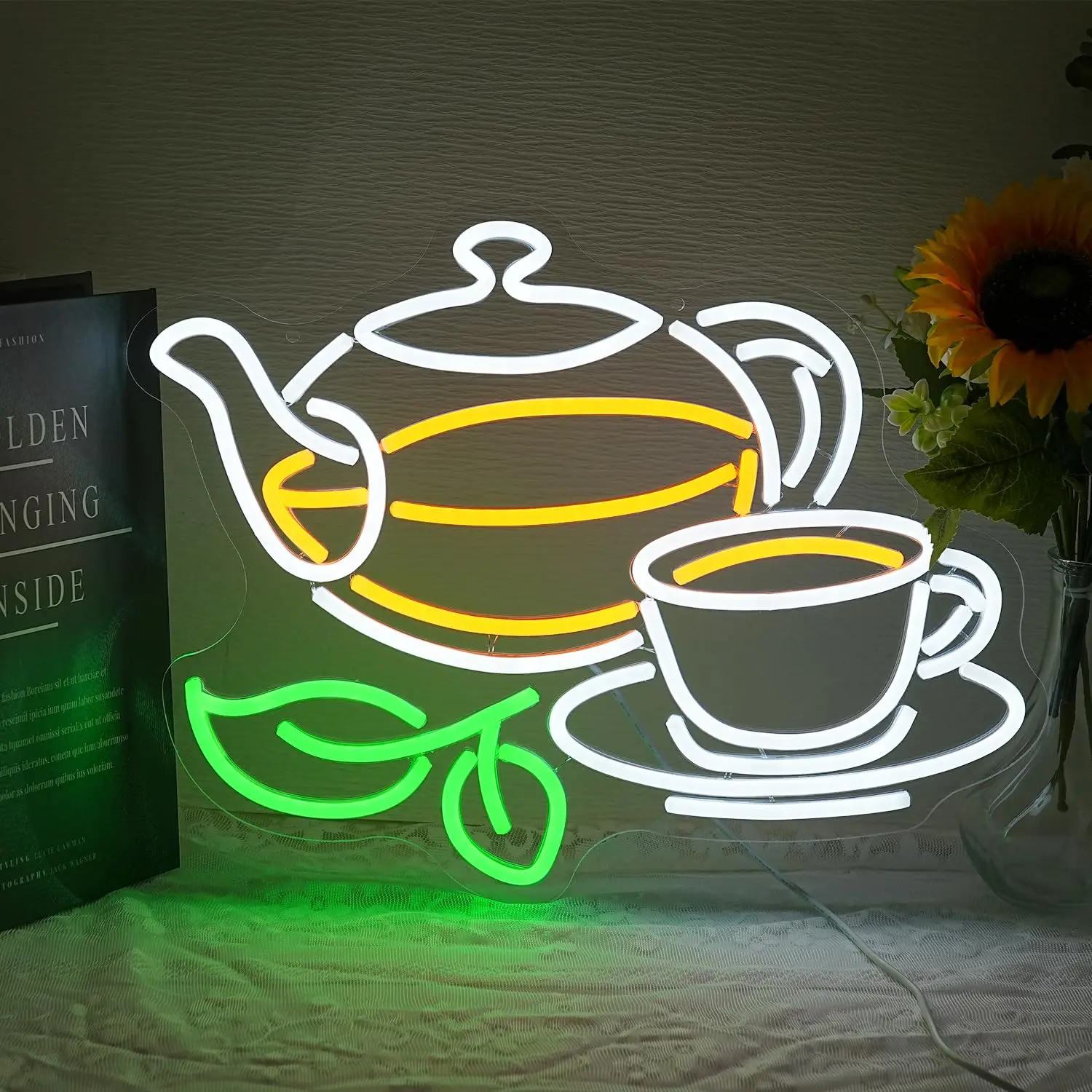 Чайная неоновая вывеска, чайни – обзор и цена Coffee Tea Plantation