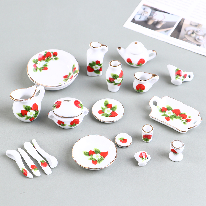 1 Набор 1:12 миниатюрный кукол – обзор и цена Coffee Tea And Sugar Set