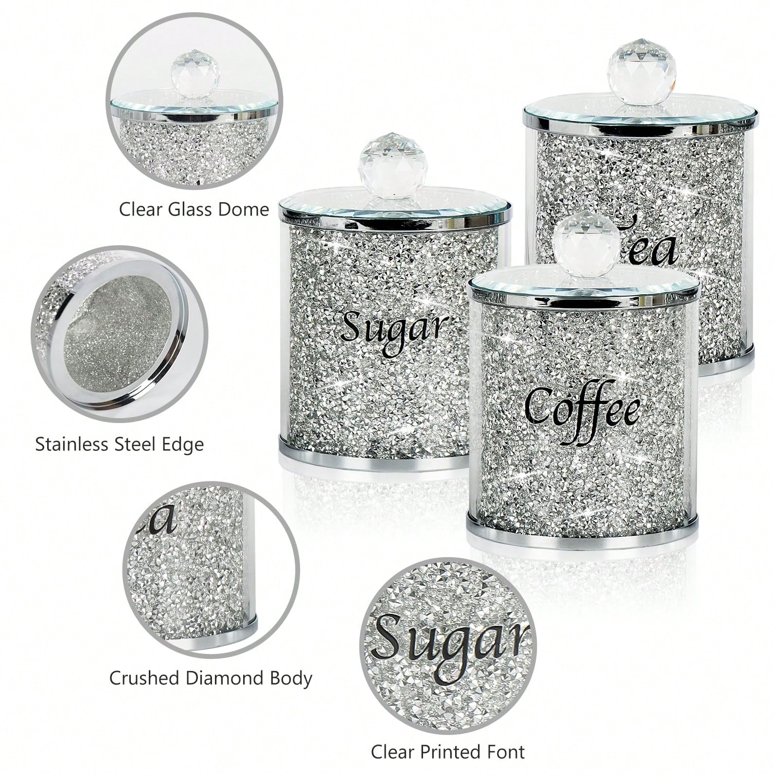 Набор банок для кофе, сахара и – обзор и цена Coffee Tea And Sugar Set