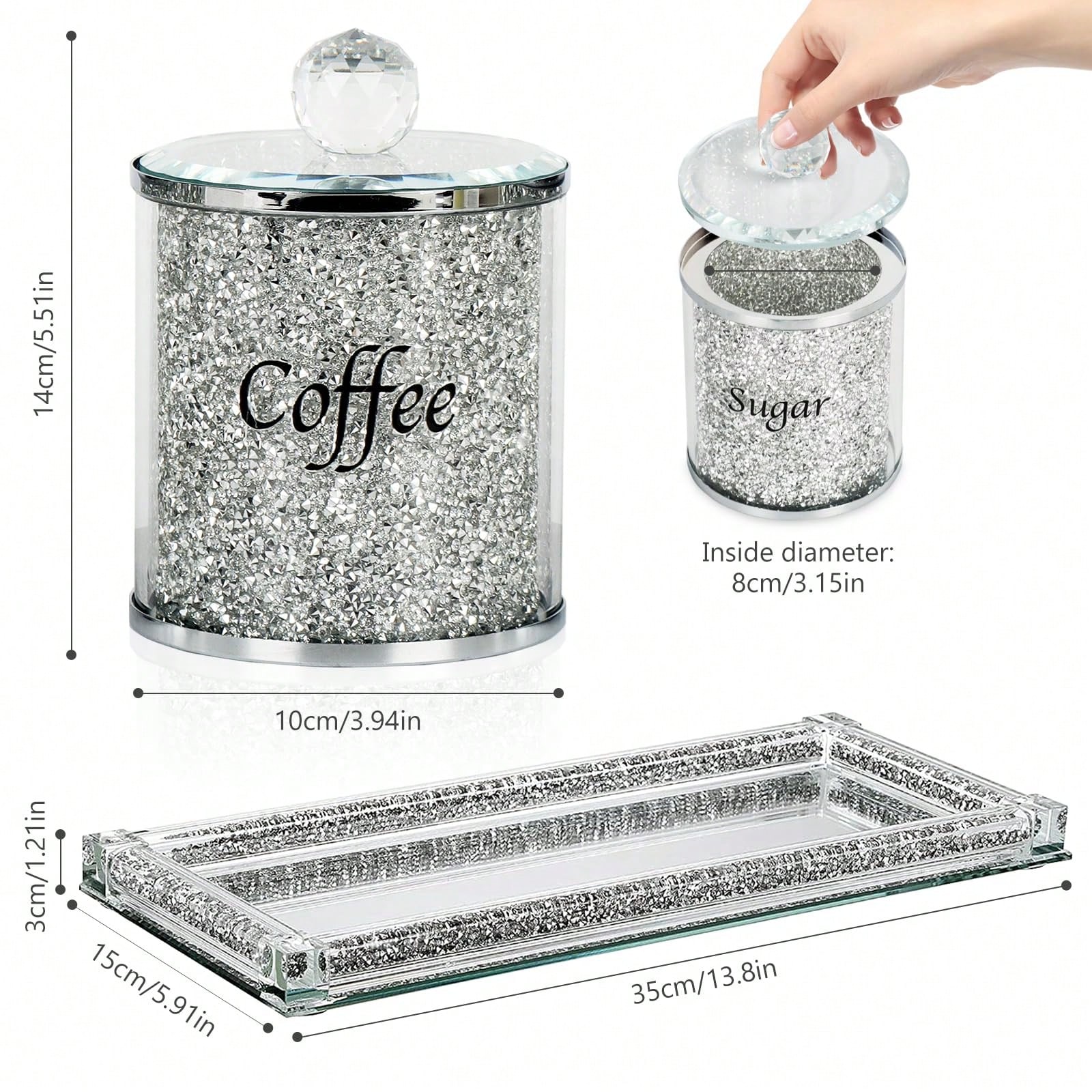 Набор банок для кофе, сахара и – обзор и цена Coffee Tea And Sugar Set